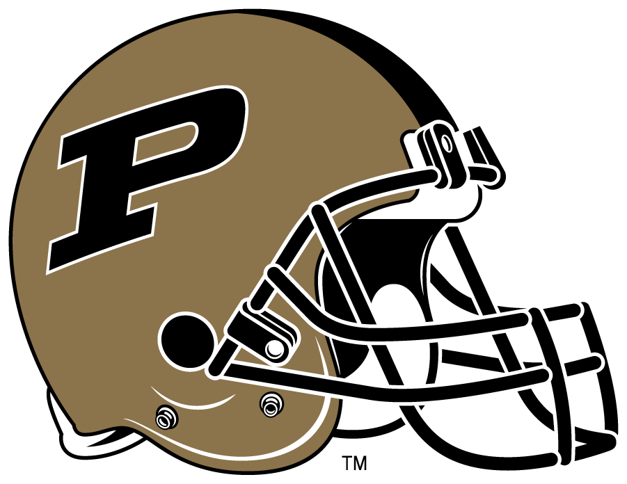 Purdue Boilermakers 2011-2014 Helmet Logo diy DTF decal sticker